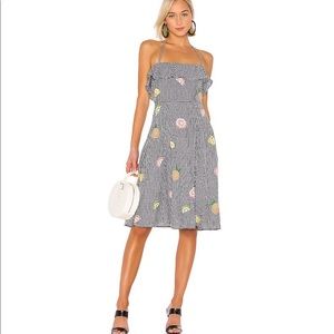 LOVERS & FRIENDS Beaded Midi Dress, NWOT